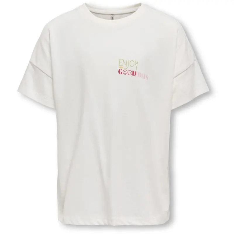 Kids Only Cloud Dancer Sun Lia Life Oversize Printed T-Shirt 1