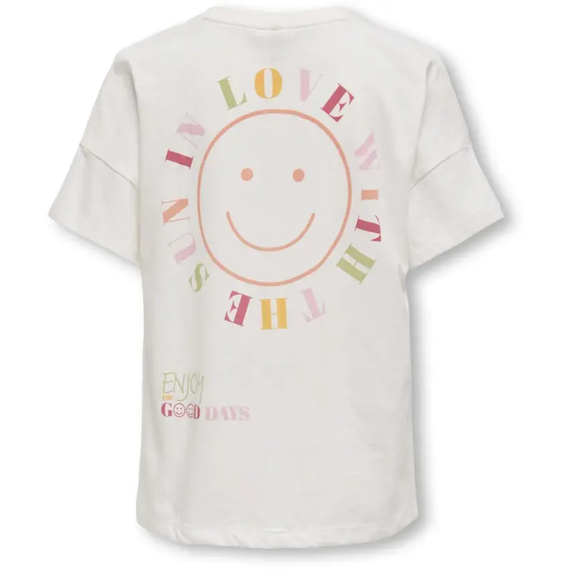Kids Only Cloud Dancer Sun Lia Life Oversize Printed T-Shirt 4