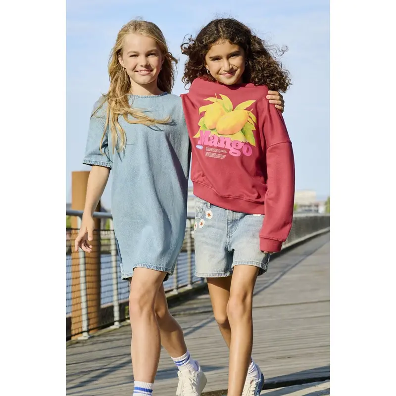 Kids Only Earth Red Mango Philea Life Overzise Fruit O-Neck Sweatshirt 2