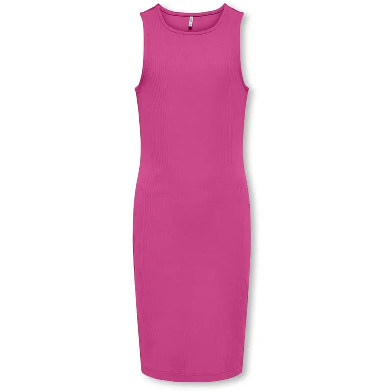 Kids Only Fuchsia Fedora Belfast Life Midi Kjole Noos 1