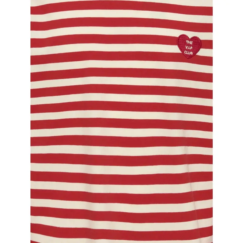 Kids Only High Risk Red Cloud Dancer/Detail Heart High Risk Red Koglivina L/S O-Neck Stripe Top Jrs 2