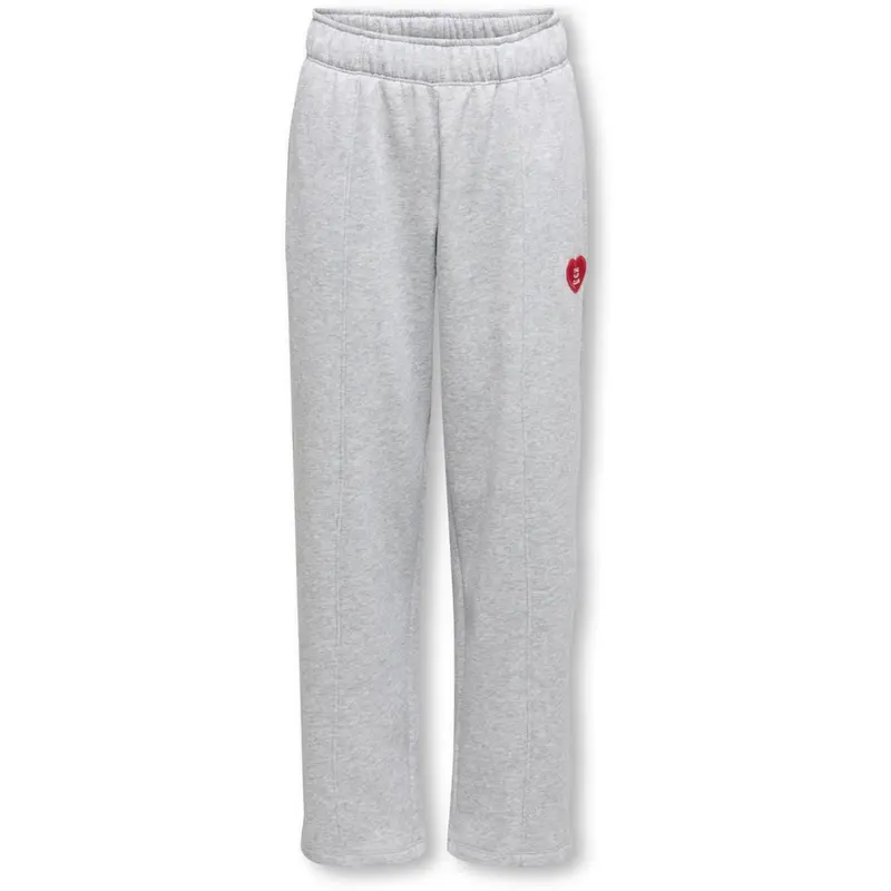 Kids Only Light Grey Melange Kogevisa Cocoon Bukser Swt 1
