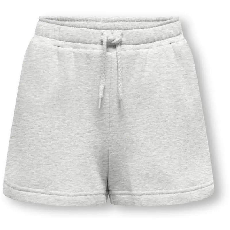 Kids Only Light Grey Melange Kogsweat String Shorts Vd Swt 1