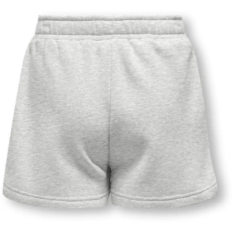 Kids Only Light Grey Melange Kogsweat String Shorts Vd Swt 3