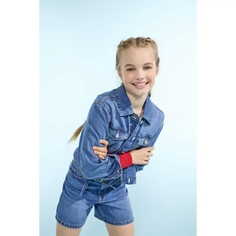 Kids Only Medium Blue Denim Koglumi Ls Jakke Dnm Pim Noos 2