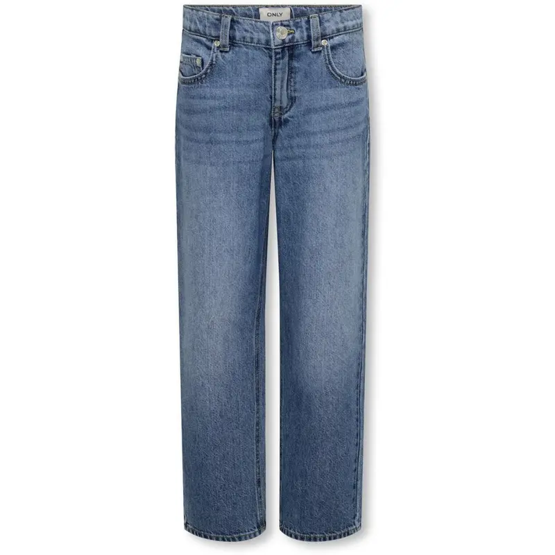 Kids Only Medium Blue Denim Koglumi Mom Straight Dnm Pim920 1