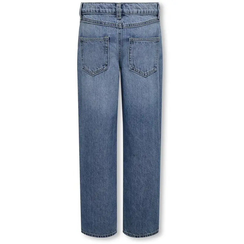 Kids Only Medium Blue Denim Koglumi Mom Straight Dnm Pim920 3