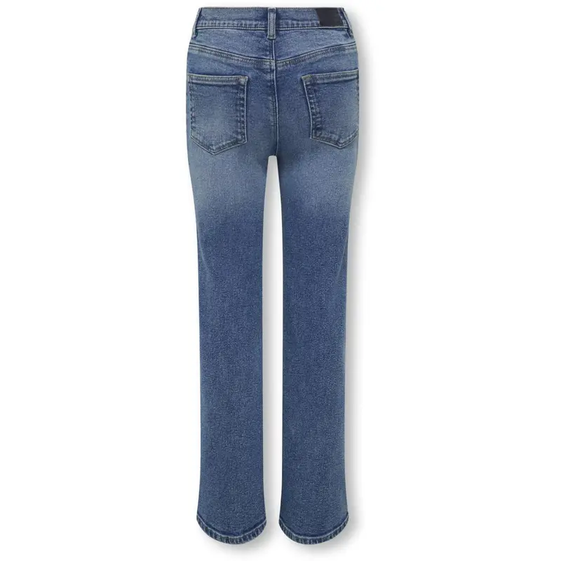 Kids Only Medium Blue Denim Rhinestones Kogjuicy Rhs Wide Leg Dnm Cro557 Noos 3