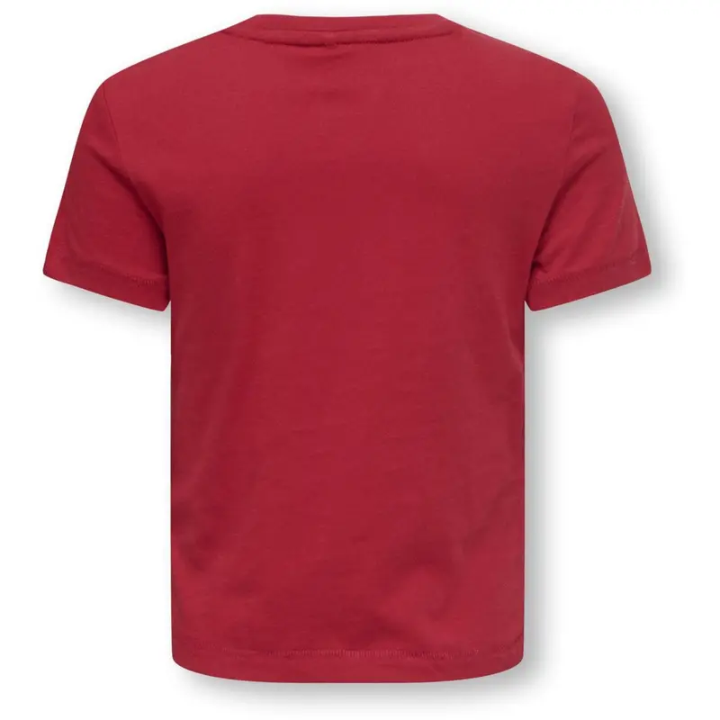 Kids Only Mini Equestrian Red Varsity Kmgcandy Life S/S Reg Printed Tee Jrs 3