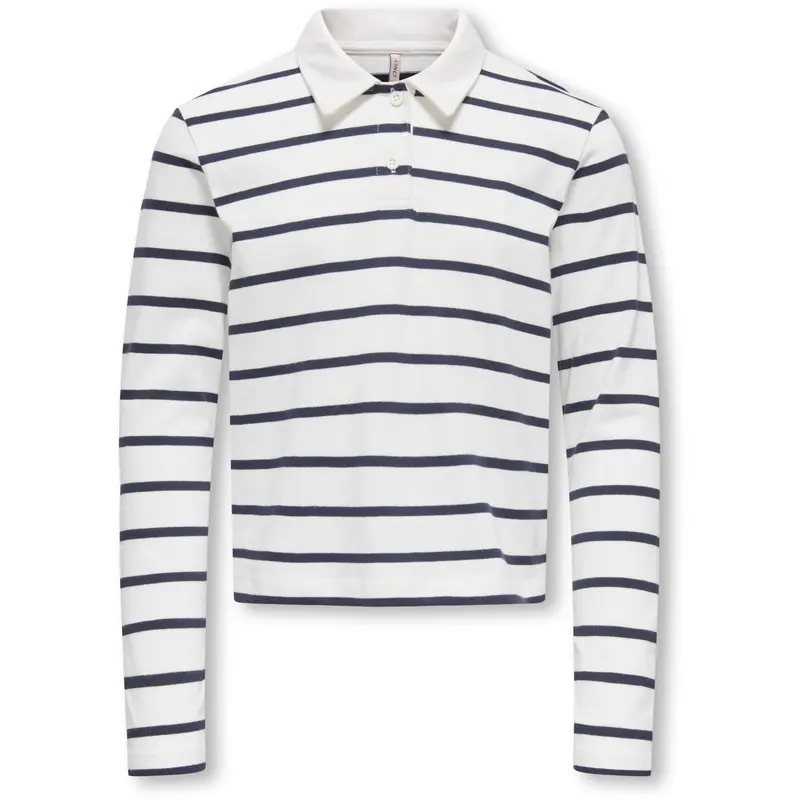 Kids Only Night Sky Stripes Kogsira L/S Polo Cs Jrs 1