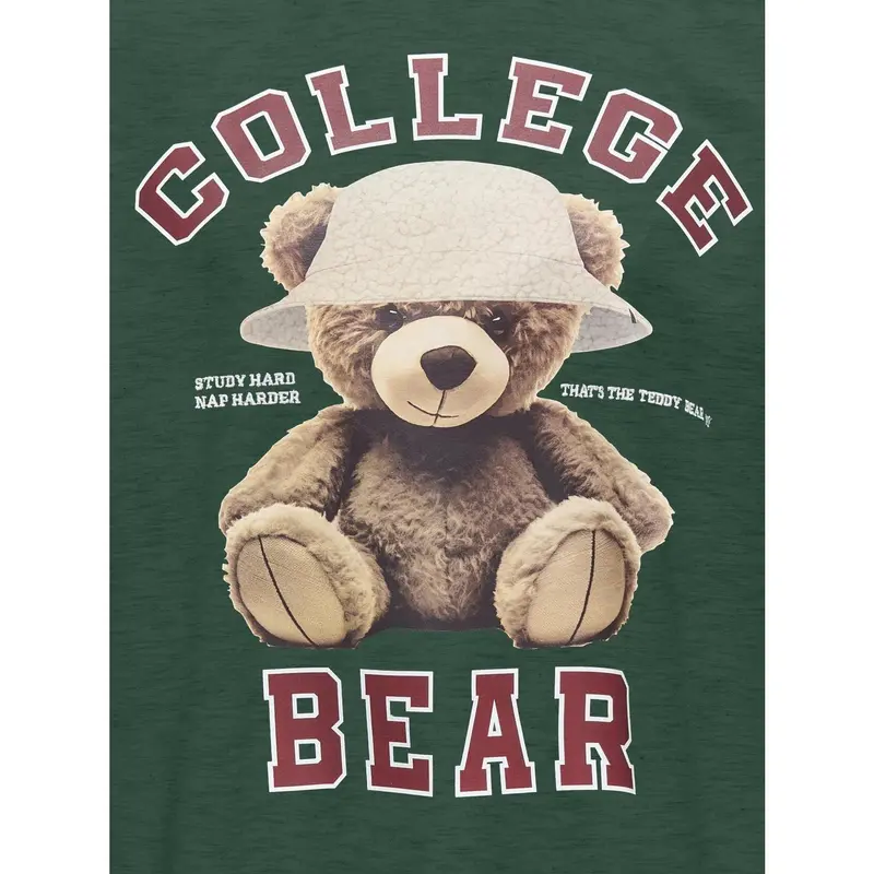 Kids Only Pineneedle Collage/Hat Nomad Kogbillie Ss Loose Bamse Top Jrs Noos 2