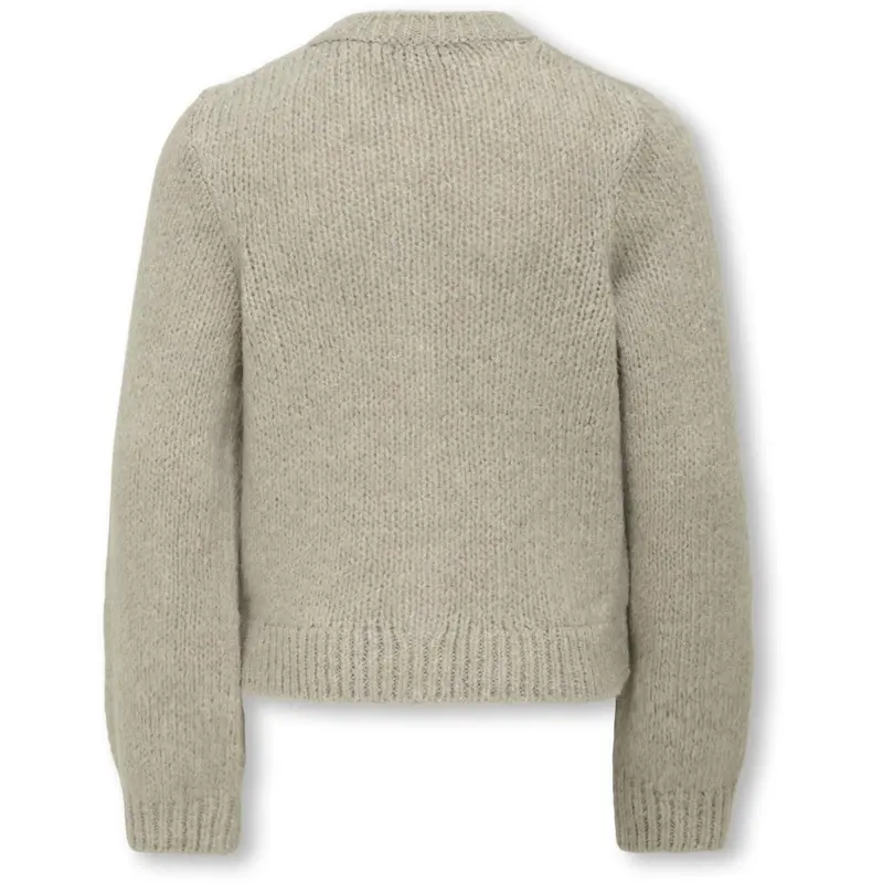 Kids Only Pumice Stone Melange Detail Bows/Black Kogcody L/S O-Neck Sløjfe Cardigan Knt 4