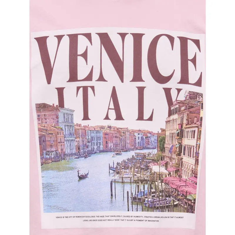 Kids Only Romance Rose Venice Kogirina Life S/S Loose Printed Top Jrs 3