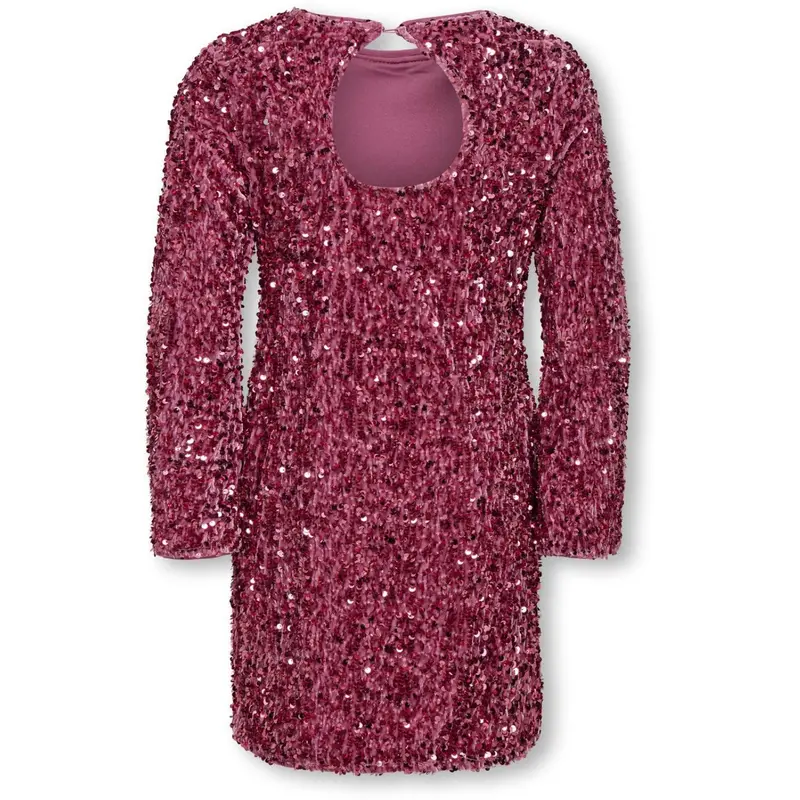 Kids Only Rose Wine Kogconfidence Life Ls Seq Flrd Kjole Jrs 3