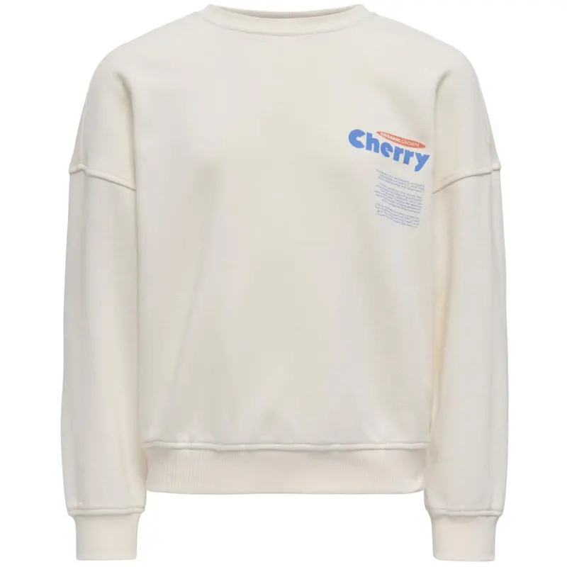 Kids Only Tofu Cherry Philea Life Overzise Fruit O-Neck Sweatshirt 1