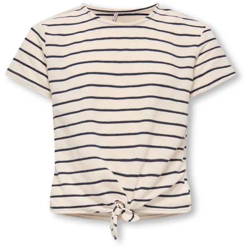 Kids Only Tofu Night Sky Kogjana Ss Striped Knot Top Jrs 1