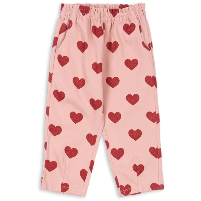 Konges Sløjd Amour Glitter Magot Flæse Bukser Denim Gots 1