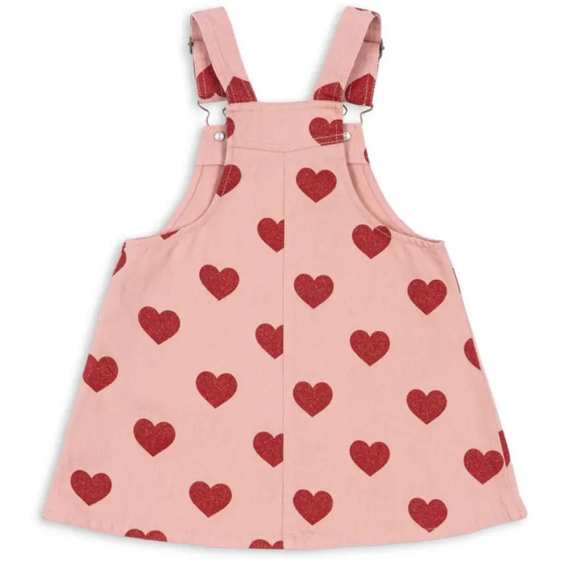 Konges Sløjd Amour Glitter Magot Overall Kjole Denim Gots 3
