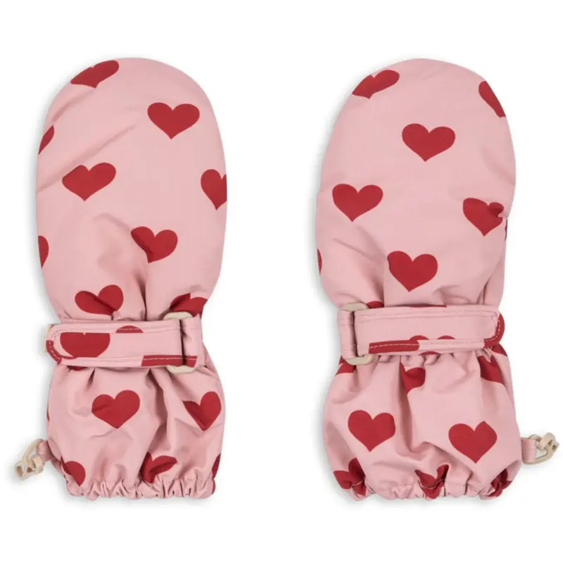 Konges Sløjd Amour Pink Nohr Snow Vanter Print 1