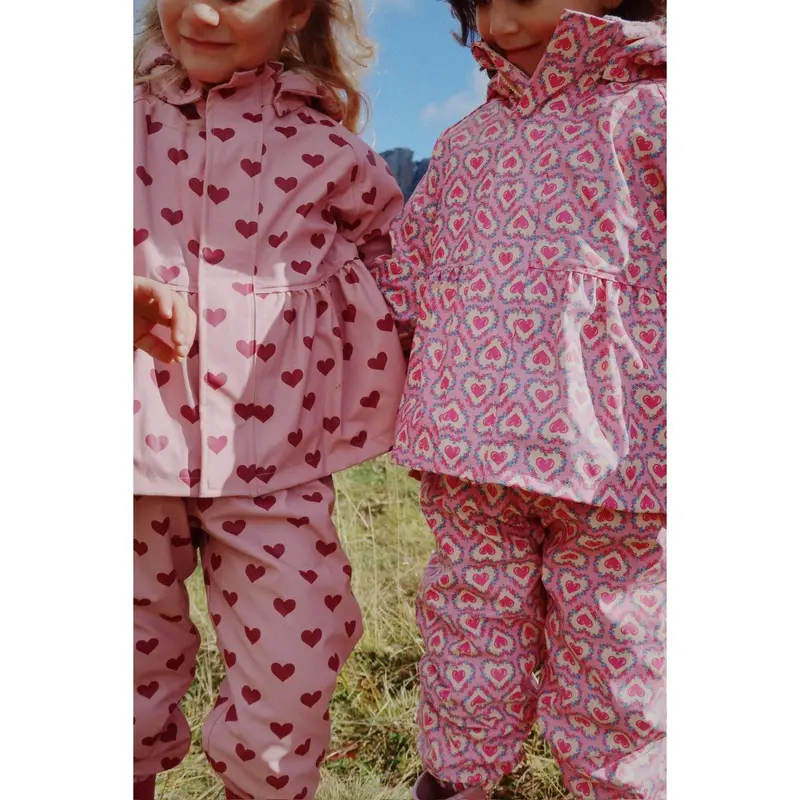 Konges Sløjd Amour Pink Rainy Palme Sæt Girl 2