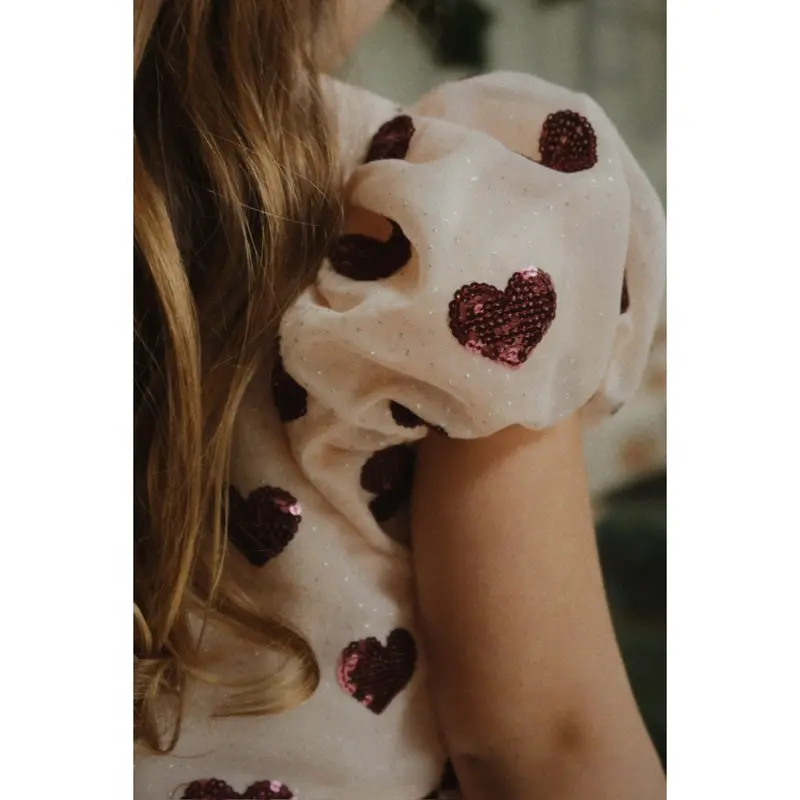 Konges Sløjd Amour Plum Heartlily Kjole Grs 2