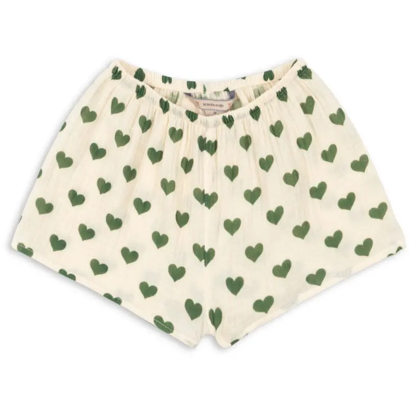 Konges Sløjd Amour Verde Coco Mini Shorts Gots 1