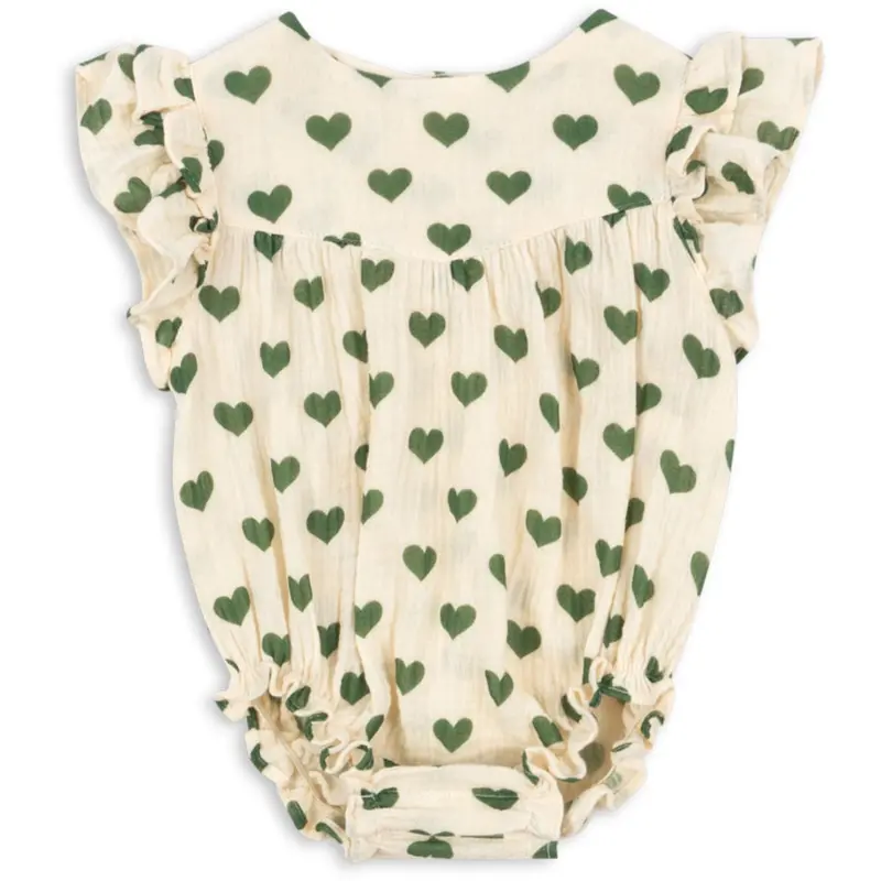 Konges Sløjd Amour Verde Coco Romper Gots 1