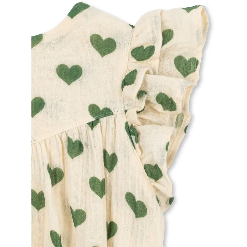 Konges Sløjd Amour Verde Coco Romper Gots 5