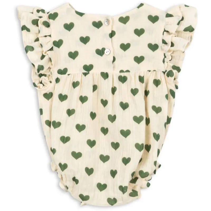 Konges Sløjd Amour Verde Coco Romper Gots 7