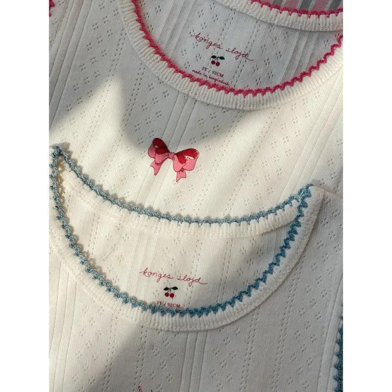 Konges Sløjd Antique White Minna 3 Pak Tank Tops Gots 2