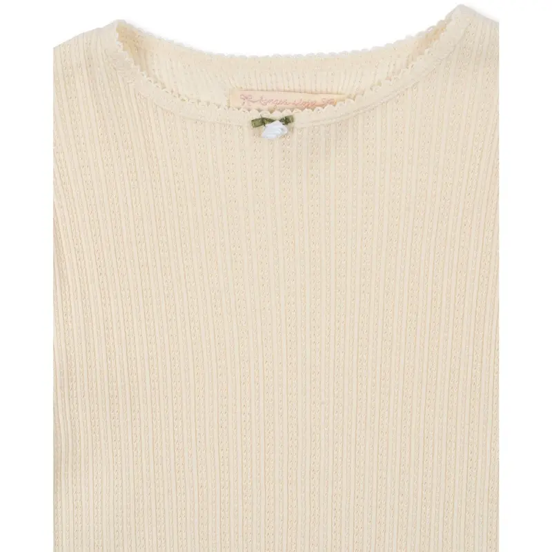 Konges Sløjd Antique White Papin Bluse Gots 6