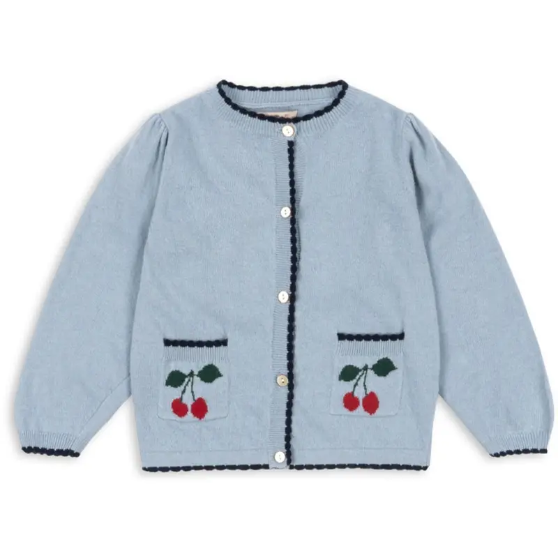 Konges Sløjd Blue Fog Alexa Strik Cardigan 1