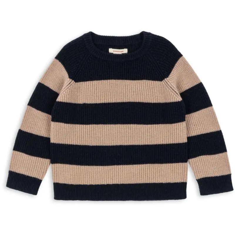 Konges Sløjd Blue Stripe Vitum Strik Sweater 1