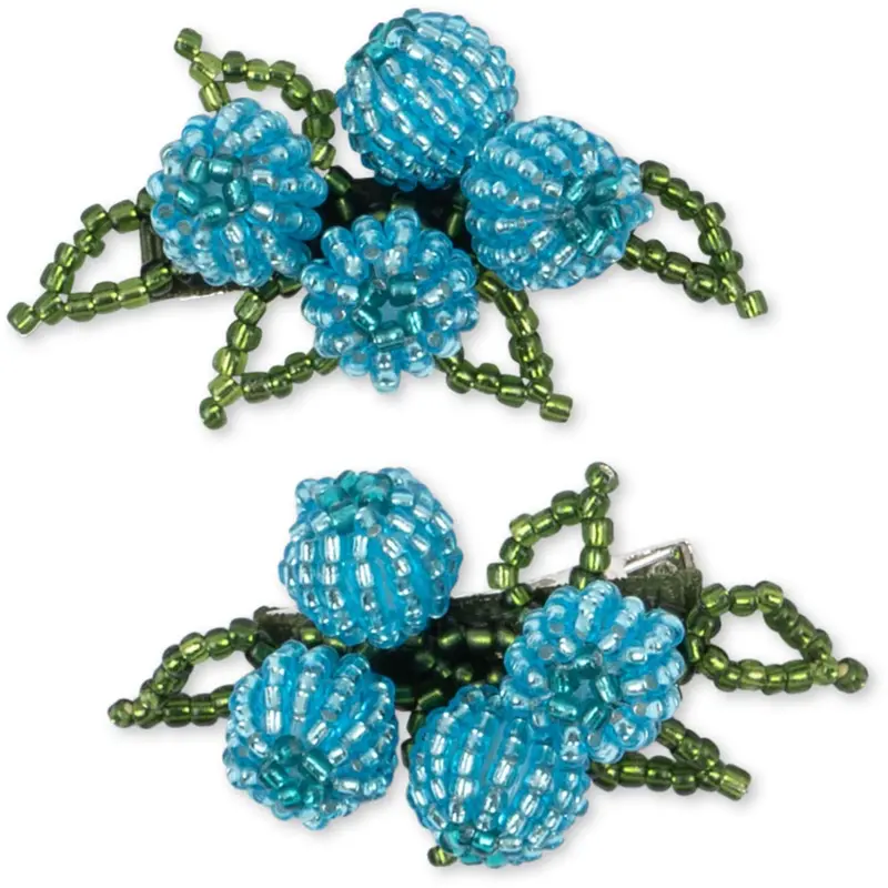 Konges Sløjd Blueberries 2 Pak Blueberry Beaded Hair Clip 1