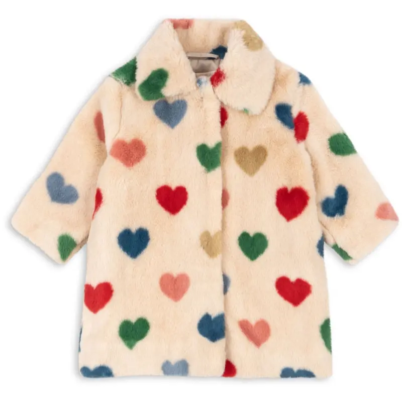 Konges Sløjd Bon Coeur Coloré Fuzzie Frakke Grs 1
