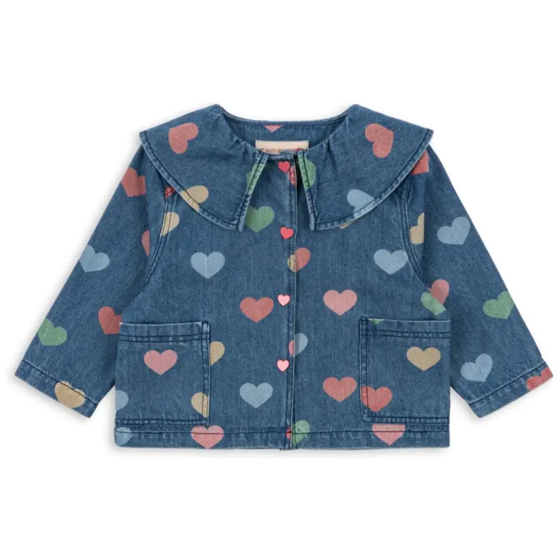 Konges Sløjd Bon Coeur Coloré Magot Denim Skjorte Gots 1