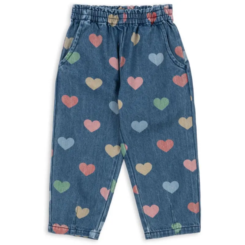 Konges Sløjd Bon Coeur Coloré Magot Flæse Bukser Denim Gots 1
