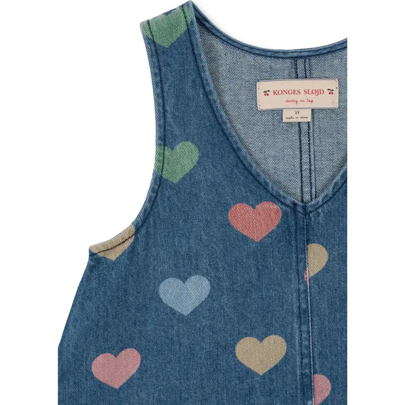 Konges Sløjd Bon Coeur Coloré Magot Kjole Denim Gots 2