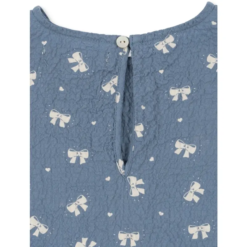 Konges Sløjd Boucle Blue Vida Bluse Gots 4