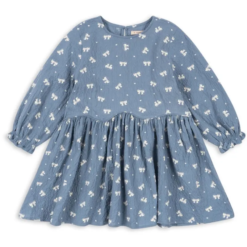 Konges Sløjd Boucle Blue Vida Kjole Gots 1