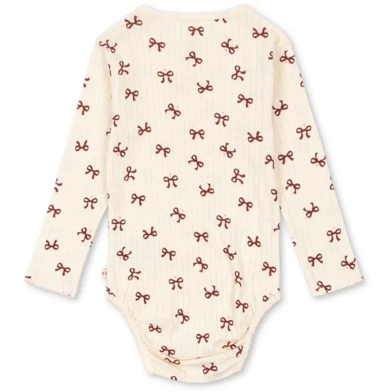 Konges Sløjd Bow Rouge Minnie Body Gots 3