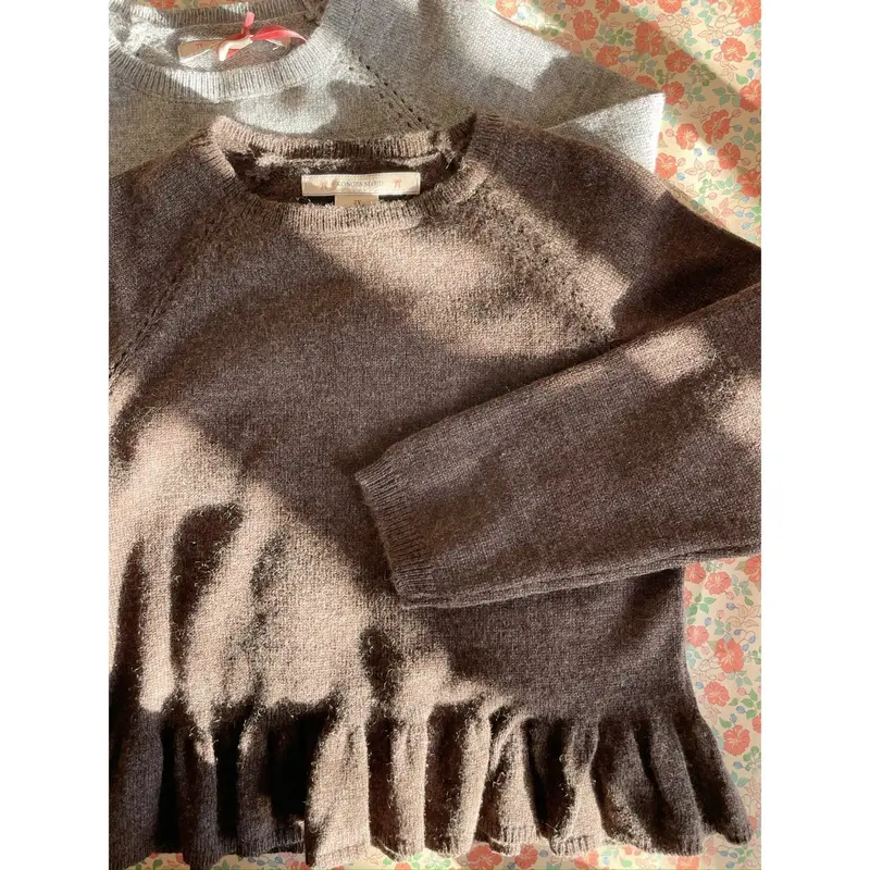 Konges Sløjd Brown Melange Cathy Strik Sweater 2