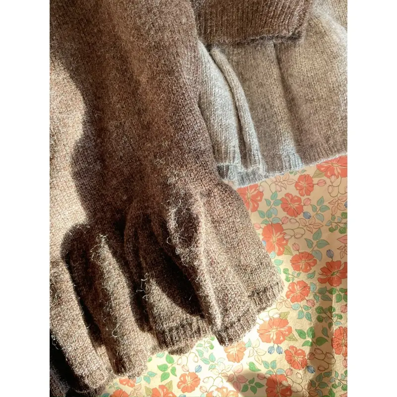 Konges Sløjd Brown Melange Cathy Strik Sweater 3