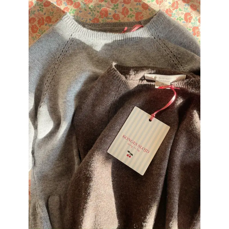 Konges Sløjd Brown Melange Cathy Strik Sweater 4