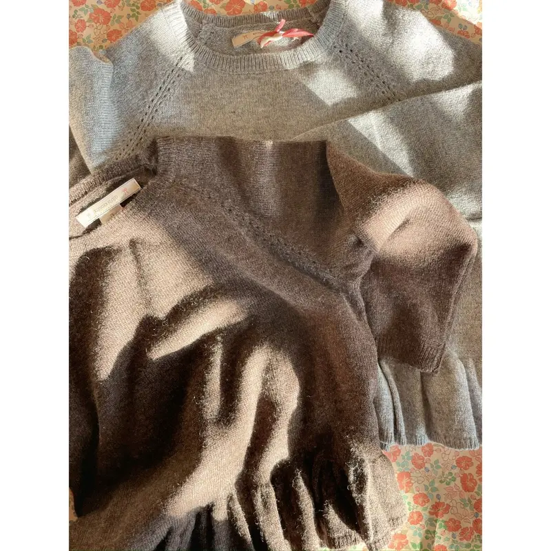 Konges Sløjd Brown Melange Cathy Strik Sweater 5