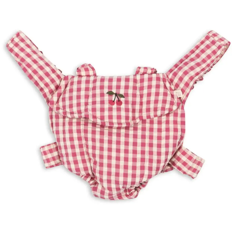 Konges Sløjd Bubblegum Check Dukke Carrier 1