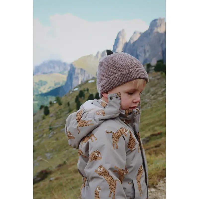 Konges Sløjd Bunny Brown Melange Fruity Beanie 2