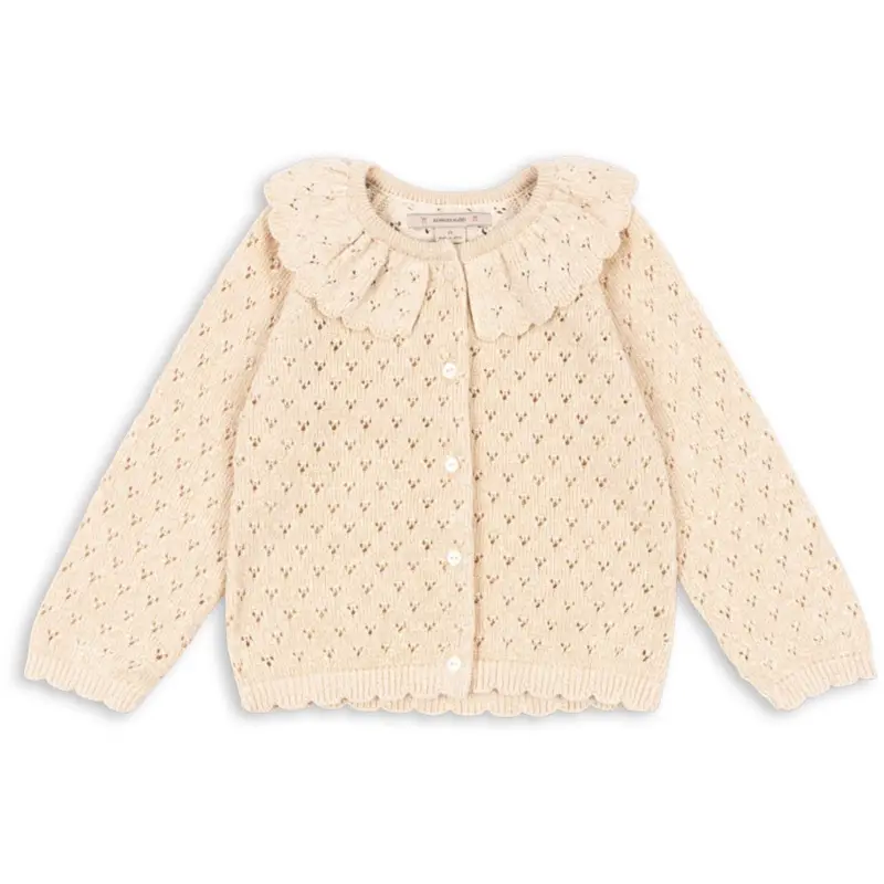 Konges Sløjd Buttercream Holiday Strik Cardigan 1