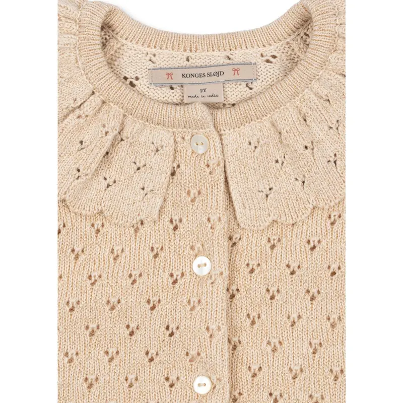 Konges Sløjd Buttercream Holiday Strik Cardigan 2