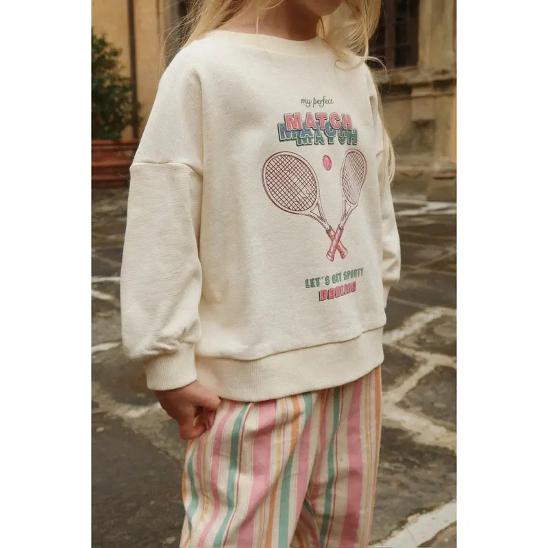 Konges Sløjd Buttercream Loupy Lou Sweat Skjorte Ocs 1